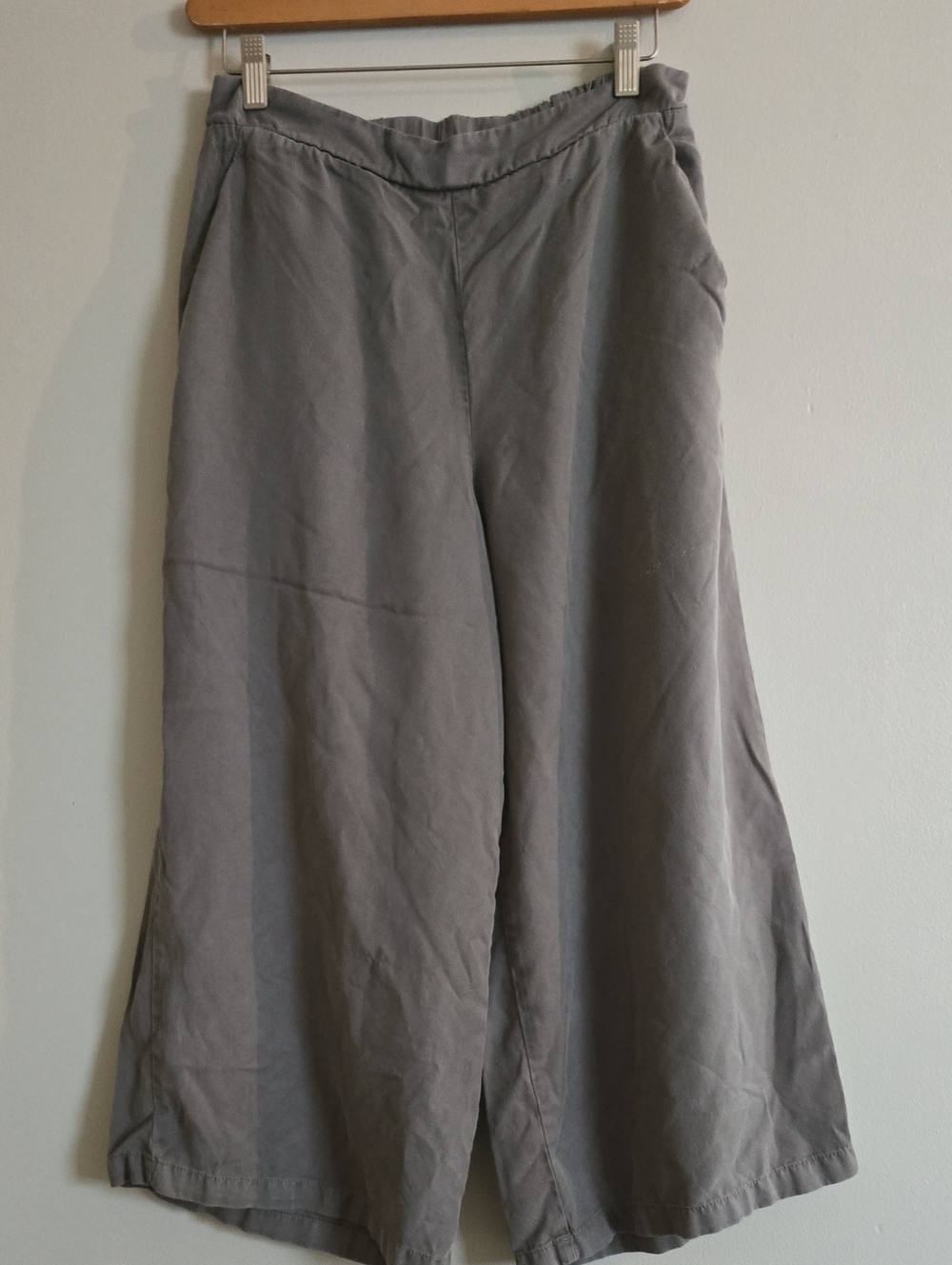 10tree Wide Leg Gray Women’s Pants